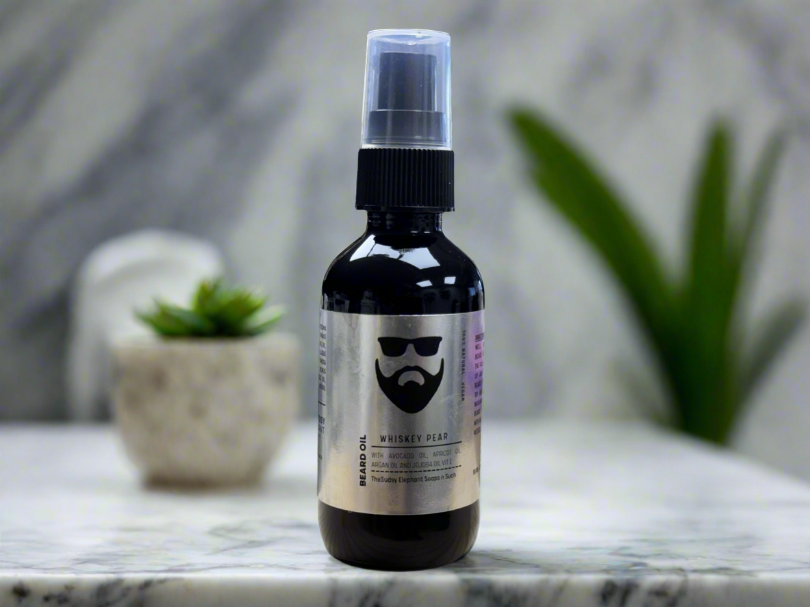 Whiskey and Pear Beard Oil