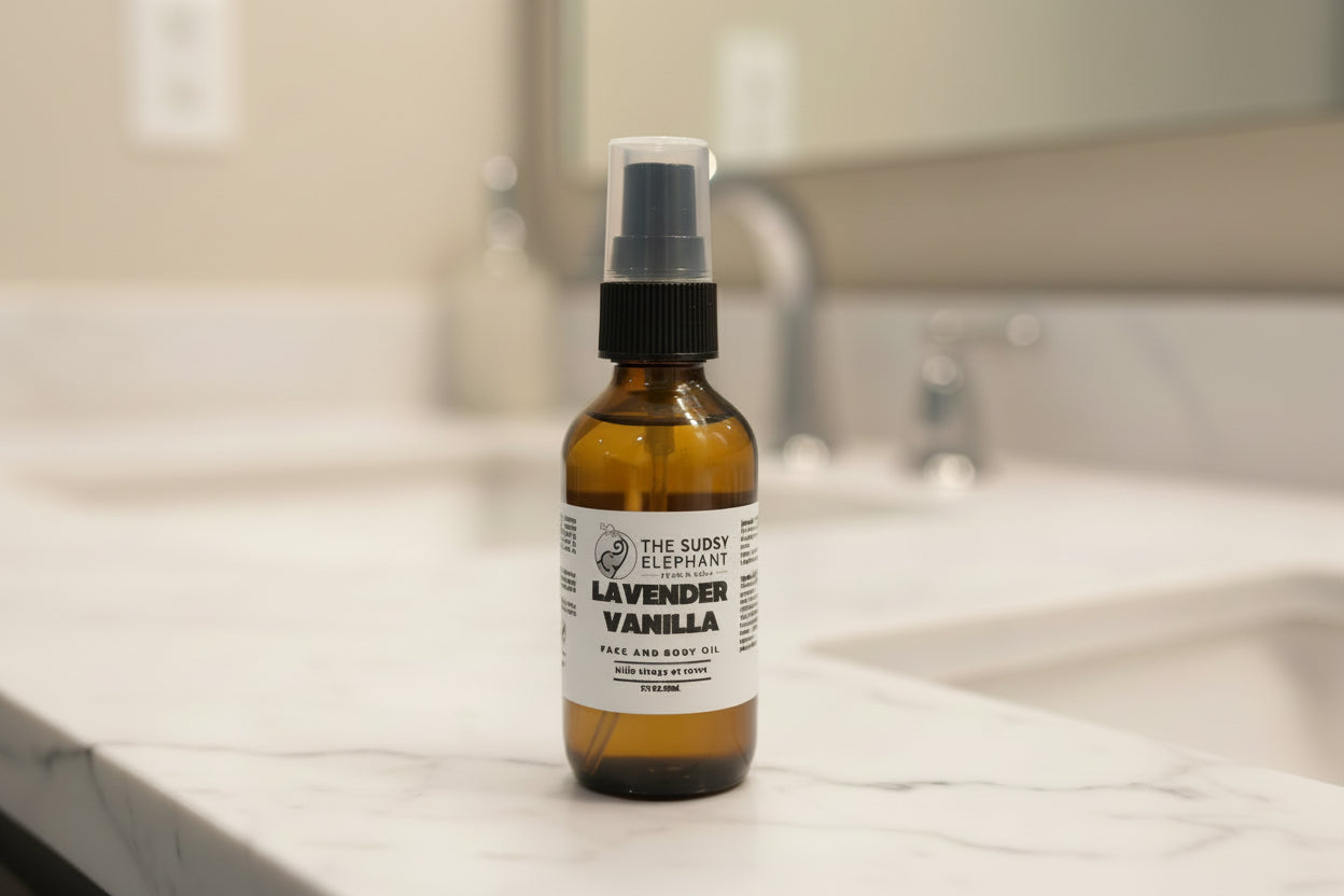 Lavender Vanilla Face and Body Oil