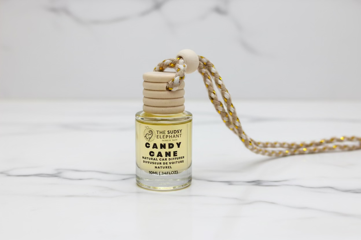 Candy Cane Car Diffuser