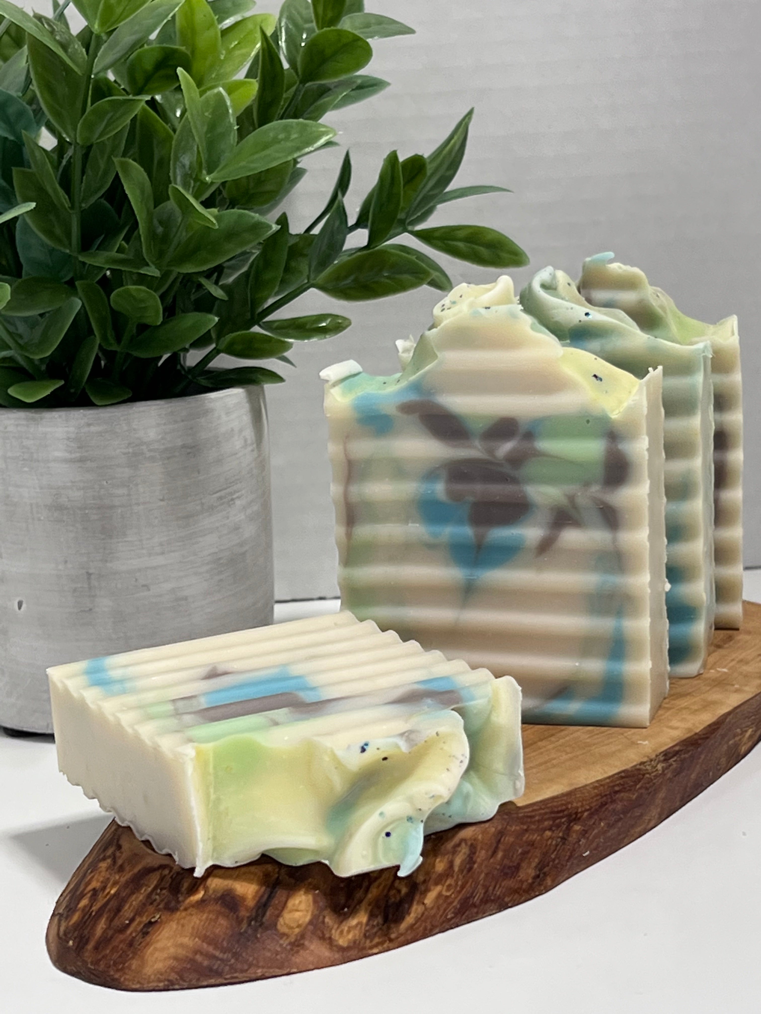 Bamboo Teak Shea Butter Soap Bar The Sudsy Elephant Soaps n Such