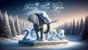 "Bubbling into 2024: Unveiling the Sudsy Elephant's New Year Delights!"