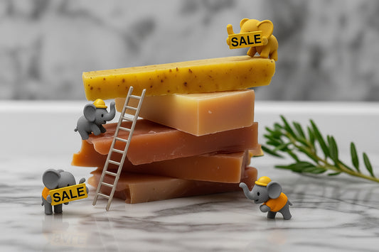Hand-Cut Soap Sale