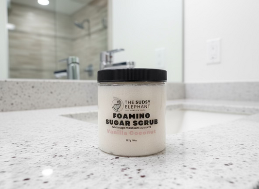Vanilla Coconut Foaming Sugar Scrub
