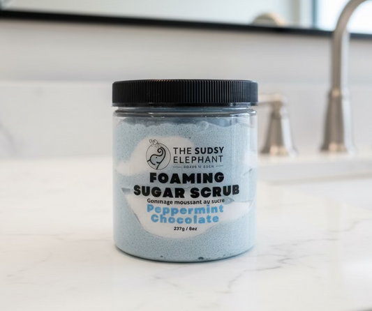 Peppermint Chocolate Foaming Sugar Scrub