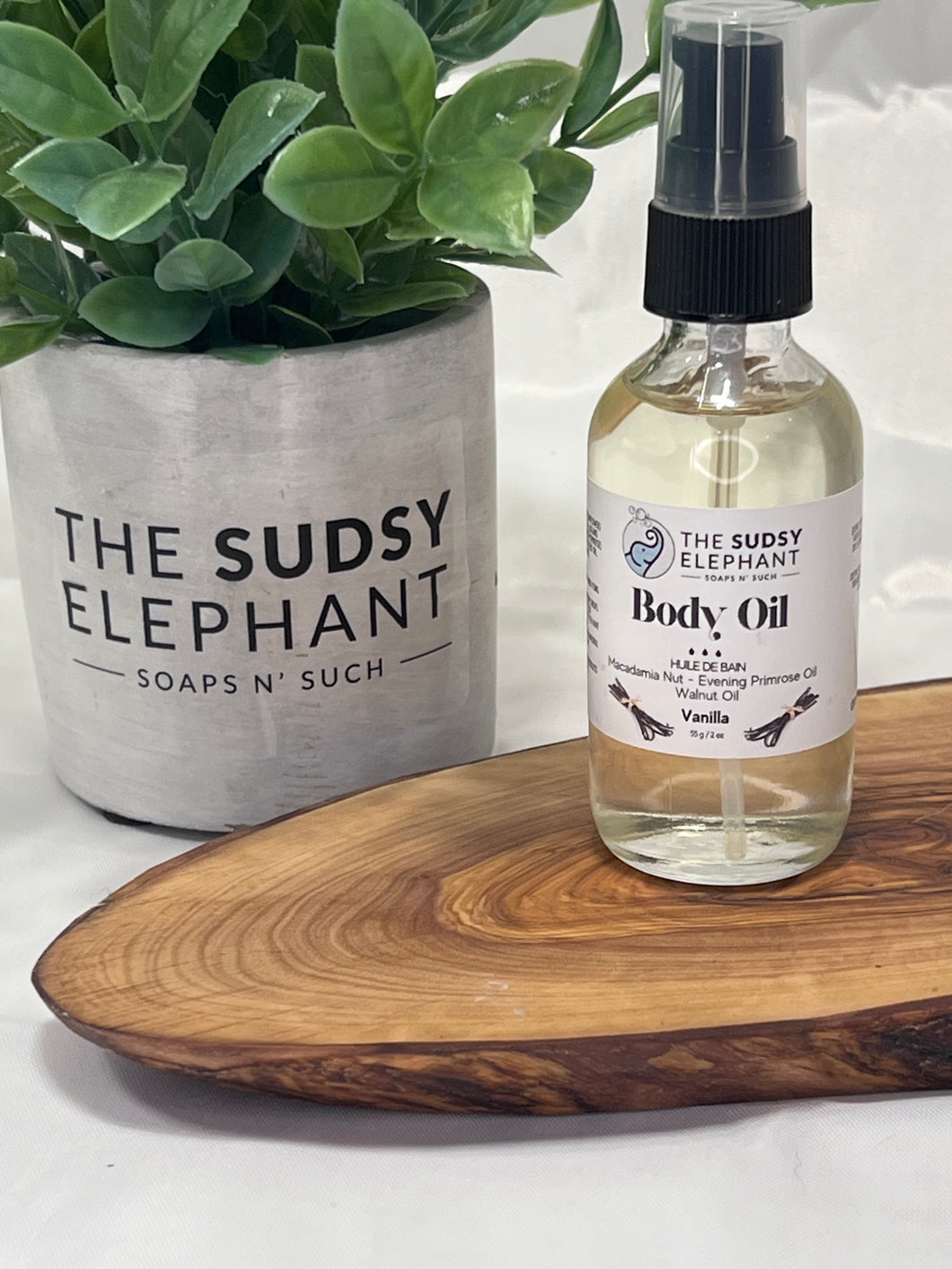 Vanilla Body Oil - 2 Oz