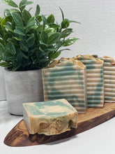 Load image into Gallery viewer, Sage and Citrus Double Butter Soap Bar
